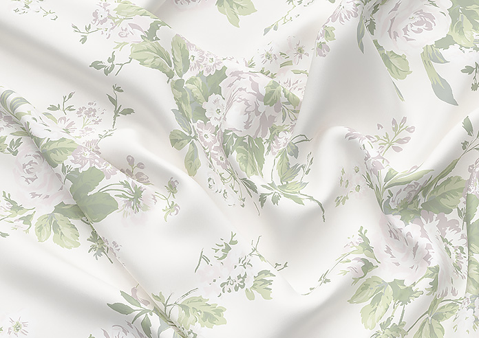 Shabby Chic by Rachel Ashwell Rose Chintz, Natural - Twist&Fit Roman Blind - Image 4
